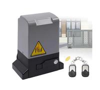 Ryanong Kit de sécurité automatique pour porte coulissante électrique 370 W/550 W/750 W avec capteur infrarouge + 2 télécommandes, haut professionnalisme