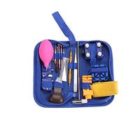 Ryanong Kit d'outils de réparation de montre professionnelle, 126 pièces, ouvre-boîtier à ressort, tournevis avec étui de transport