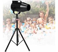 Ryanong Machine à mousse, angle réglable pour les effets de scène, couvre une zone de 80 ㎡ avec une distance de 6 à 10 m, idéale pour les fêtes en plein air et les loisirs d'été des enfants
