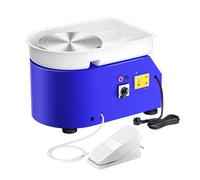 Ryanong Machine de poterie électrique sans balais 350 W 25 cm pour étudiants amateurs Ceic outil de façonnage avec pédale, haut professionnalisme