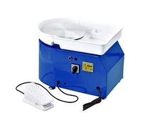 Ryanong Machine électrique de poterie sans balais 350 W Mini outil de façonnage en céramique Lavabo lavable avec pédale, haut professionnalisme