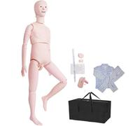 Ryanong Mannequin médical pour soins aux patients 160 cm grandeur nature formation infirmière multifonction modèle d'anatomie humaine pour l'enseignement de l'éducation