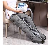 Ryanong Masseur de jambe pneumatique Appareil à ondes d'air Compression Air Jambe Wraps Massager Portable Pressothérapie Circulation Soins de santé Pieds Lymphe Drainage Machine