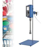 Ryanong Mélangeur d'homogénéisateur numérique à haute cisaillement de laboratoire, machine à dispersion homogénéise par émulsion avec dispositif d'agitation en acier inoxydable pour une utilisation en