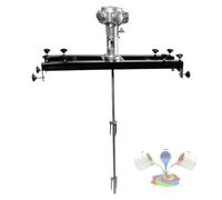 Ryanong Mélangeur pneumatique en acier inoxydable 1/2HP, 3/4HP, 1HP, avec support et dispositif de suspension, support rétractable pour peindre des matériaux de revêtement résineux Small5cylinder