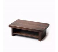 Ryanong Meubles Japonais Sol Petite Table à Thé Rectangulaire Maison Salon En Bois Café Tatami Table Basse Bois