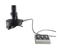 Ryanong Microscope Observation 2_D 3_D 0.6X-5X Stéréoscopique Industriel Stéréoscopique 200X C Mount Zoom Objectif avec 208/pcs LED Anneau Lumineux pour Caméra Vidéo Microscope