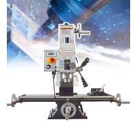 Ryanong Mini fraiseuse d'établi avec broche R8, vitesse de 50 à 2250 tr/min, puissance de 1100 W pour le travail des métaux de précision par les professionnels et les amateurs