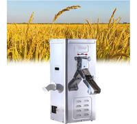 Ryanong Moulin à riz électrique, éplucheur de blé de maïs entièrement automatique, moteur en cuivre renforcé, haute vitesse 2800 tr/min, efficace 180 kg/h pour une utilisation domestique et agricole