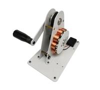 Ryanong Petit générateur à aimant permanent 12 V, démonstrateur d'enseignement physique en plein air, charge USB DC 5.5-2.1, haut professionnalisme