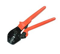 Ryanong Pince à sertir pour sertir 1,5-10 mm2 17-7 AWG non isolés Liens de câble en acier au carbone Outil de sertissage manuel