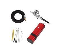 Ryanong Pulvérisateur de peinture conçu pour aérographe avec jet de type gravité G-u-n pour maquette artistique peinture corporelle artiste maquillage ongles tatouages gâteau outils de pulvérisation