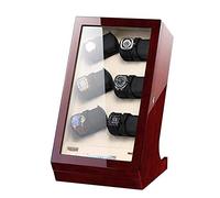 Ryanong Remontoir automatique en bois pour montres 12 + 2 boîtes de rangement avec écran tactile LCD
