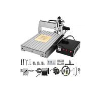 Ryanong Routeur CNC 3/4 axes 6040/3040/3020 graveur port USB machine de gravure PVC sculpture 3D machine à bois (3 axes CNC 6040)