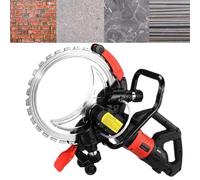 Ryanong Scie à béton toroïdale portative 9500 W - Profondeur de coupe de 29 cm, serrage de la lame réglable, chasseur mural et coupe-feu, coupe sans poussière