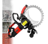Ryanong Scie à moteur toroïdale professionnelle - 9500 W pour granit, béton armé, briques, 29 cm de profondeur, lames