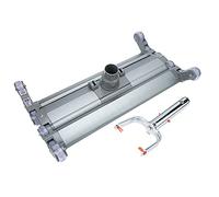 Ryanong Tête d'aspiration pour piscine - 45,7 cm - En alliage d'aluminium - Outil de nettoyage pour piscine et spa