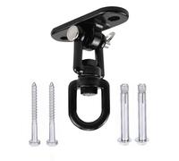Ryanong TIFONY Crochet pivotant, support de charge pivotant pour plafond, plaque fixe, crochet balançoire trapèze, matériel et accessoires