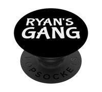Ryan's Gang First Name Ryan Bachelor Party Wedding PopSockets PopGrip Adhésif