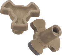 Ryaupy 2PCS Micro-Ondes Plaque Tournante Coupleur - Arbre du Four à Micro-Ondes - Accouplement Pièces de Rechange pour Plateau Micro Onde
