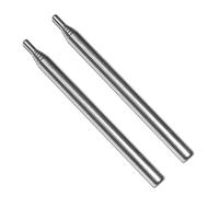 Ryaupy 2PCS Soufflet Téléscopique INOX - Sarbacane Ergonomique - Télescopique Feu de Camp Outil pour Feu de Camp, Camping, Extérieur, Cuisine