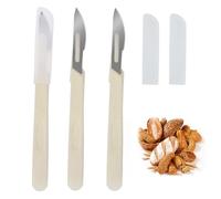 Ryaupy 3PCS Lame Boulange à Long Manche - Pâte et Bretzel Outil de Coupe - Boulanger Slashing Outil pour DIY Graver des Motifs Pain