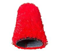 RybdaFDc Gazon Artificiel avec Trous de Drainage, Tapis de Gazon Artificiel Rouge intérieur/extérieur, Gazon Artificiel coloré Lavable extérieur(Red1,2x10m(6.59x32.8ft))