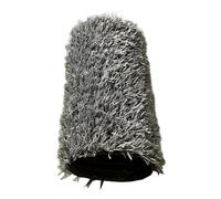 RybdaFDc Gazon Artificiel Gris réaliste, Gazon synthétique d'extérieur avec Trous de Drainage, Tapis de Gazon Artificiel for Jardin(2x4m(6.59x13.12ft))