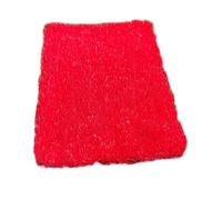 RybdaFDc Gazon Artificiel réaliste, antidérapant et résistant à l'abrasion, Tapis en Gazon Artificiel Rouge, Gazon Artificiel for terrasse et Porche.(Red 1,2x19m(6.56x62.33ft))