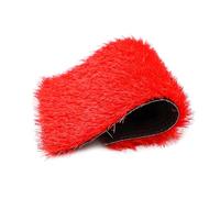 RybdaFDc Gazon Artificiel Rouge, Gazon Artificiel coloré for extérieur, Facile à Nettoyer, for Balcon et terrasse(Red1,2x3.5m(6.59x11.48ft))