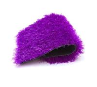 RybdaFDc Gazon Artificiel Violet, Tapis de Gazon synthétique réaliste avec Support en Caoutchouc, Gazon Artificiel antidérapant résistant à l'abrasion(2x1m(6.56x3.28ft))