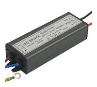 RybdaFDc Pilote LED, Alimentation de Pilote de LED en Aluminium étanche, AC 175-265V à DC 20-38V, 600mA, 20W
