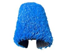 RybdaFDc Rouleaux de Gazon Artificiel, Gazon Artificiel coloré for extérieur, Gazon Artificiel épais et réaliste Facile à Nettoyer(Blue 1,2x12m(6.59x39.37ft))