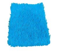 RybdaFDc Tapis de Gazon Artificiel Robuste et réaliste, Facile à Utiliser, for Maison de Jeux extérieure en Verdure Artificielle(Blue 2,2x1m(6.56x3.28ft))