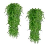 Rybtd 2 PCS Plantes Artificielles Suspendues Fougère Vigne 80CM Plante Artificielle Résistante aux UV Fausses Feuilles de Lierre Décoration pour Intérieur Extérieur