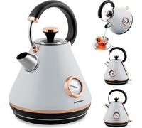 Rychlovarná konvice s teploměrem 1,7 l Berdsen BD-701 šedá