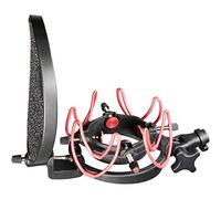 Rycote 045003 Invision USM-L Kit Suspension pour Microphone Studio avec Filtre Anti-Pop