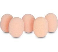RYCOTE Mousses de Lavalier, Beige, paquet de 5