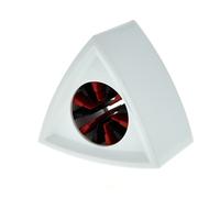 Rycote Support publicitaire triangulaire pour micro 107308 blanc