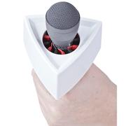 Rycote Triangular White Mic Flag