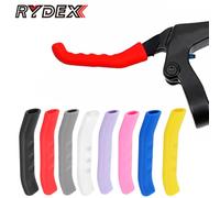 RYDEX poignée de levier de frein violet rouge bleu vert rose protecteur en Silicone pour vtt Bmx Scooter leviers de vélo couverture accessoires de vélo blue 1 Pair