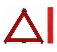 RydRoad Triangle de Présignalisation Pliant avec Étui Rouge, Triangle Réfléchissant pour Voiture, Moto, Utilitaire et Camping-Car, Compact et Facile à Ranger, ECE R27 / E27R