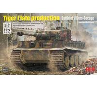Rye Field Model 5101 - 1:3 5 Tiger I Late Production Bataille De Villers-Bocage