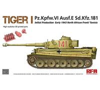 Rye Field Model Maquette Char Tiger I Pz.kpfw.VI Aust.e SD.kfz.181 Initial Production, Early 1943 North African Front/Tunisia