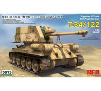 Maquette Char T-34/122 Egyptian 122 Mm Self-propelled Gun |rye Field Model|5013|