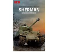 Rye Field Model RM-5042 - 1/35 M4A3 76W Hvss Sherman W/Complet Intérieur - Neuf