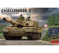 Maquette Char Challenger 2 British Main Battle Tank Rye Field Model 5062 1/35ème