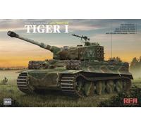 Rye Field Model - Maquette Char SD.kfz.181 Pz.kpfw.VI Ausf.e Tiger I Late Production 5080 1/35ème Maquette Char Promo