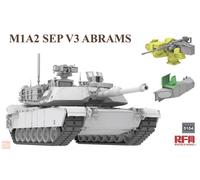 Rye Field Model RM-5104- 1:3 5 M1A2 Sep V3 Abrams Main Combat Réservoir - Neuf