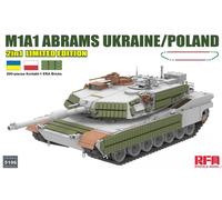 Rye Field Model RM-5106 - 1:3 5 M1A1 Abrams Ukraine/Pologne 2in1 Limité Édition